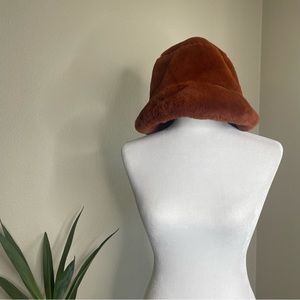 Y2K Fuzzy Topshop Bucket Hat